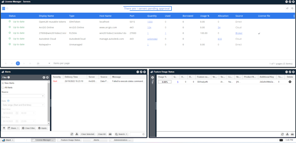 OpenLM screenshot - 10 Meilleurs Logiciels de Gestion de Licences Passés en Revue en 2026