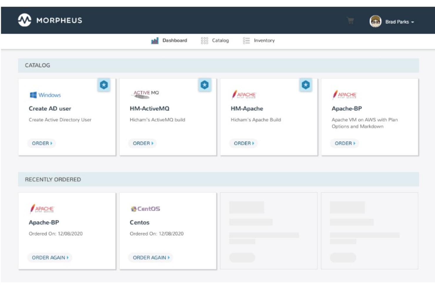 Morpheus screenshot - 10 Meilleurs Logiciels de Cloud Hybride Passés en Revue en 2026