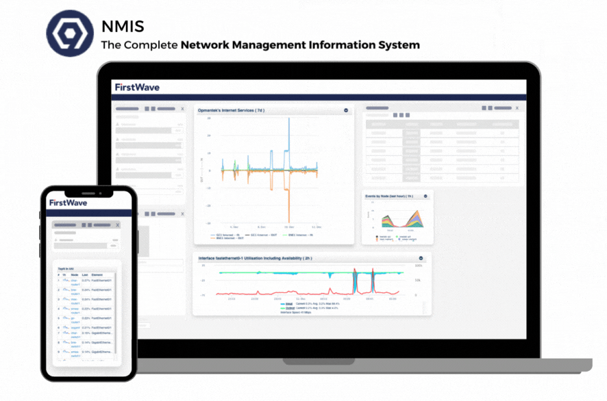 NMIS screenshot - Die 10 besten Tools zur Überwachung von IT-Infrastrukturen im Test 2026