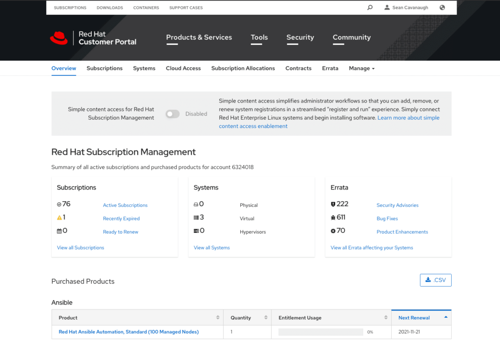 Red Hat Ansible Automation Platform screenshot - Die 10 besten Infrastruktur-Automatisierungstools 2026