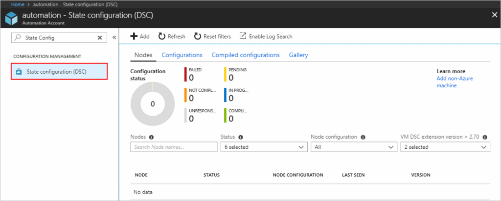 Azure Automation screenshot - Die 10 besten Infrastruktur-Automatisierungstools 2026
