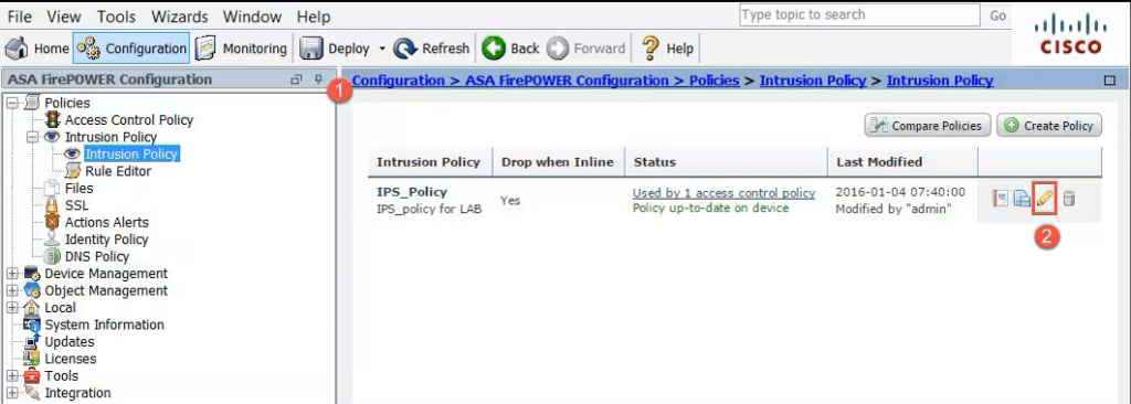 Cisco Secure Firewall screenshot - 10 beste Systeme zur Erkennung & Verhinderung von Eindringversuchen 2026