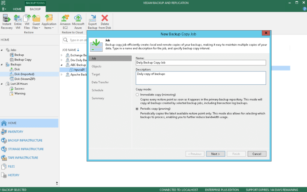 Veeam Data Platform screenshot - 10 Beste Disaster-Recovery-Software: Machen Sie Ihre Daten kugelsicher