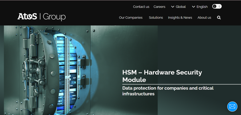 Atos screenshot - Révélation des 25 meilleurs fournisseurs HSM : guide du CTO