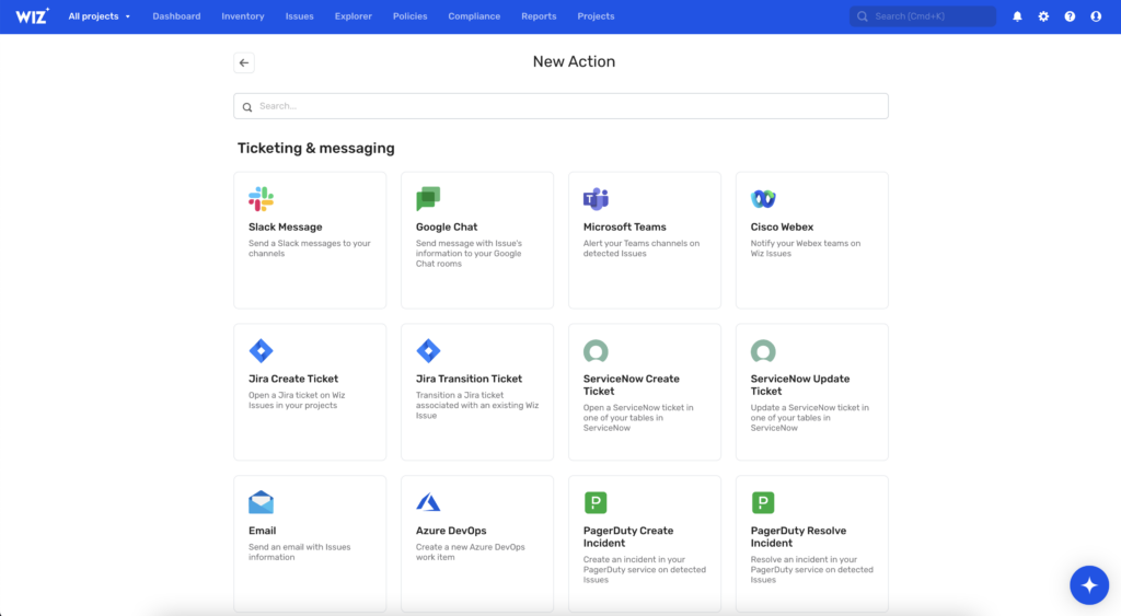 Wiz IaC Scanning screenshot - Liste ultime des 10 meilleurs outils DevSecOps de 2026