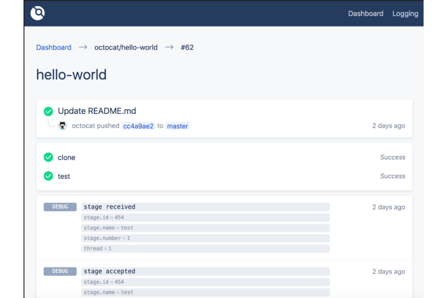 Drone screenshot - 10 meilleurs outils d’automatisation DevOps évalués en 2026