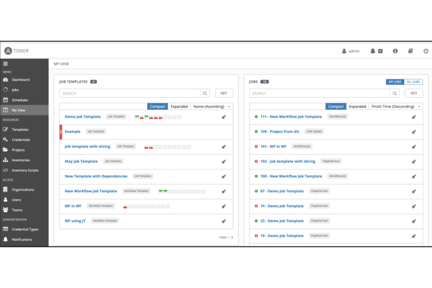 Ansible screenshot - 10 meilleurs outils d’automatisation DevOps passés en revue en 2026