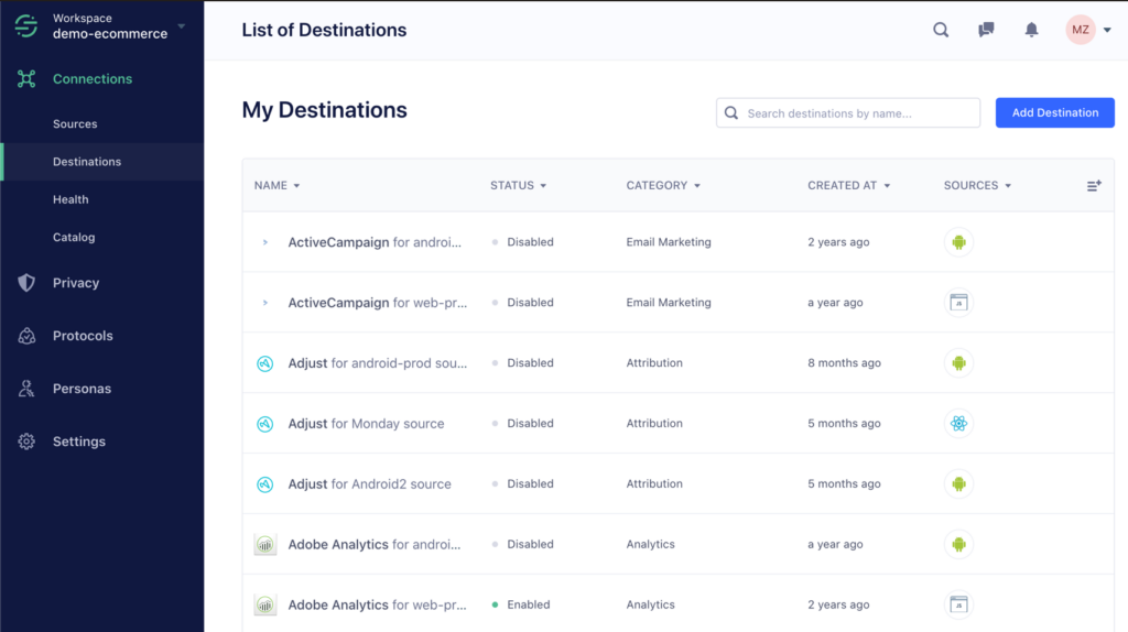 Segment screenshot - Die 10 besten Data-Governance-Tools 2026