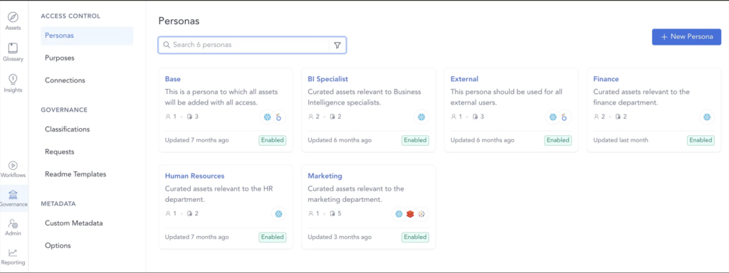 Atlan screenshot - 10 meilleurs logiciels de gouvernance des données de 2026