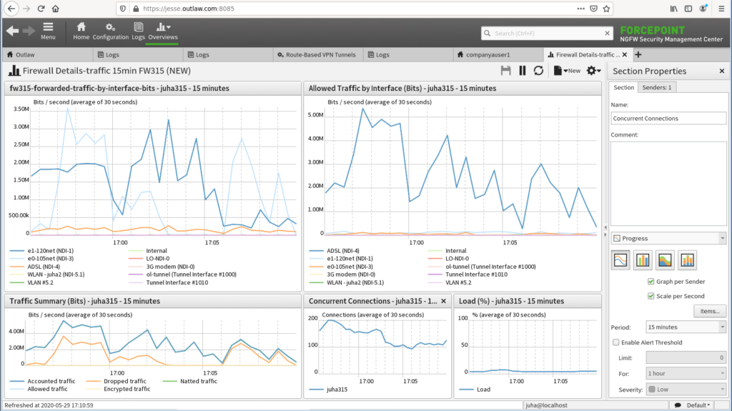Forcepoint screenshot - 10 Beste Firewall-Audit-Software-Tools für 2026