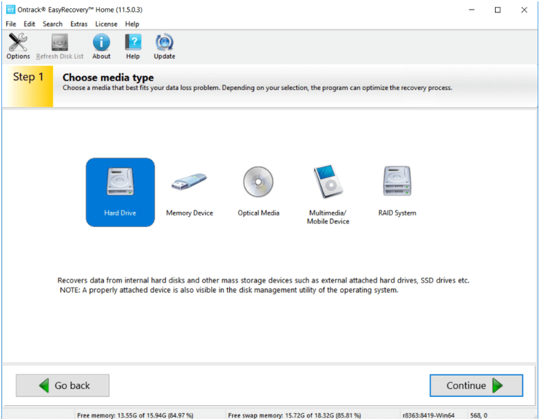 Ontrack Easyrecovery screenshot - 10 Beste Datenwiederherstellungssoftware 2026 Enthüllt