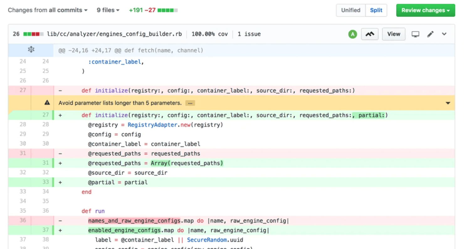 Code Climate Quality screenshot - 20 Beste Code-Analyse-Tools im Jahr 2026