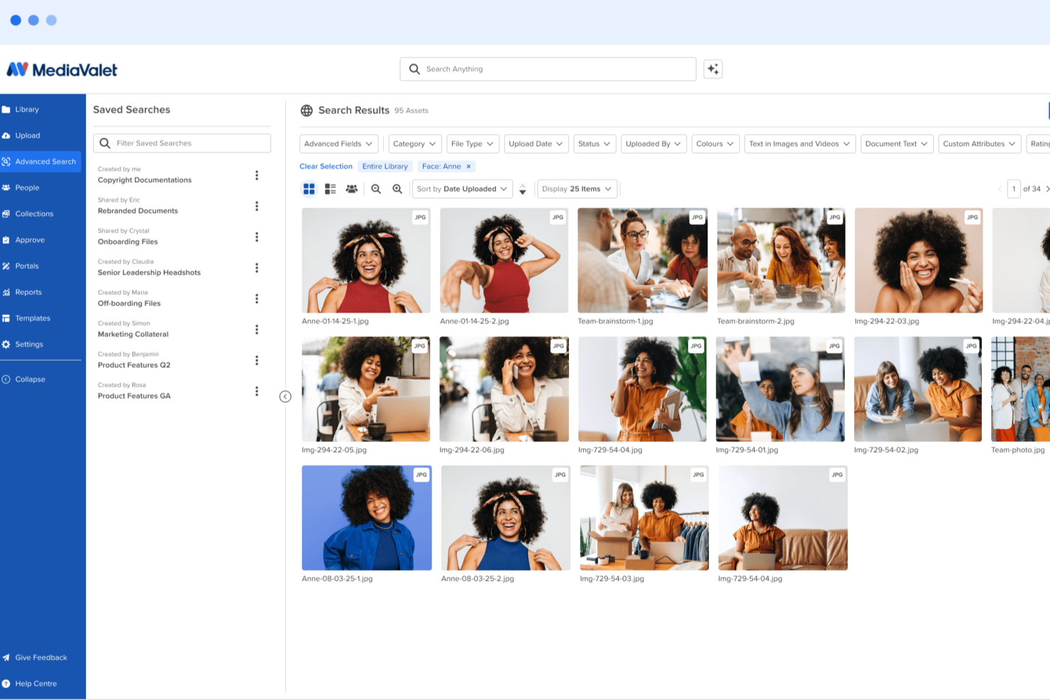MediaValet screenshot - 10 Beste Cloud-Speicher-Software im Test 2026