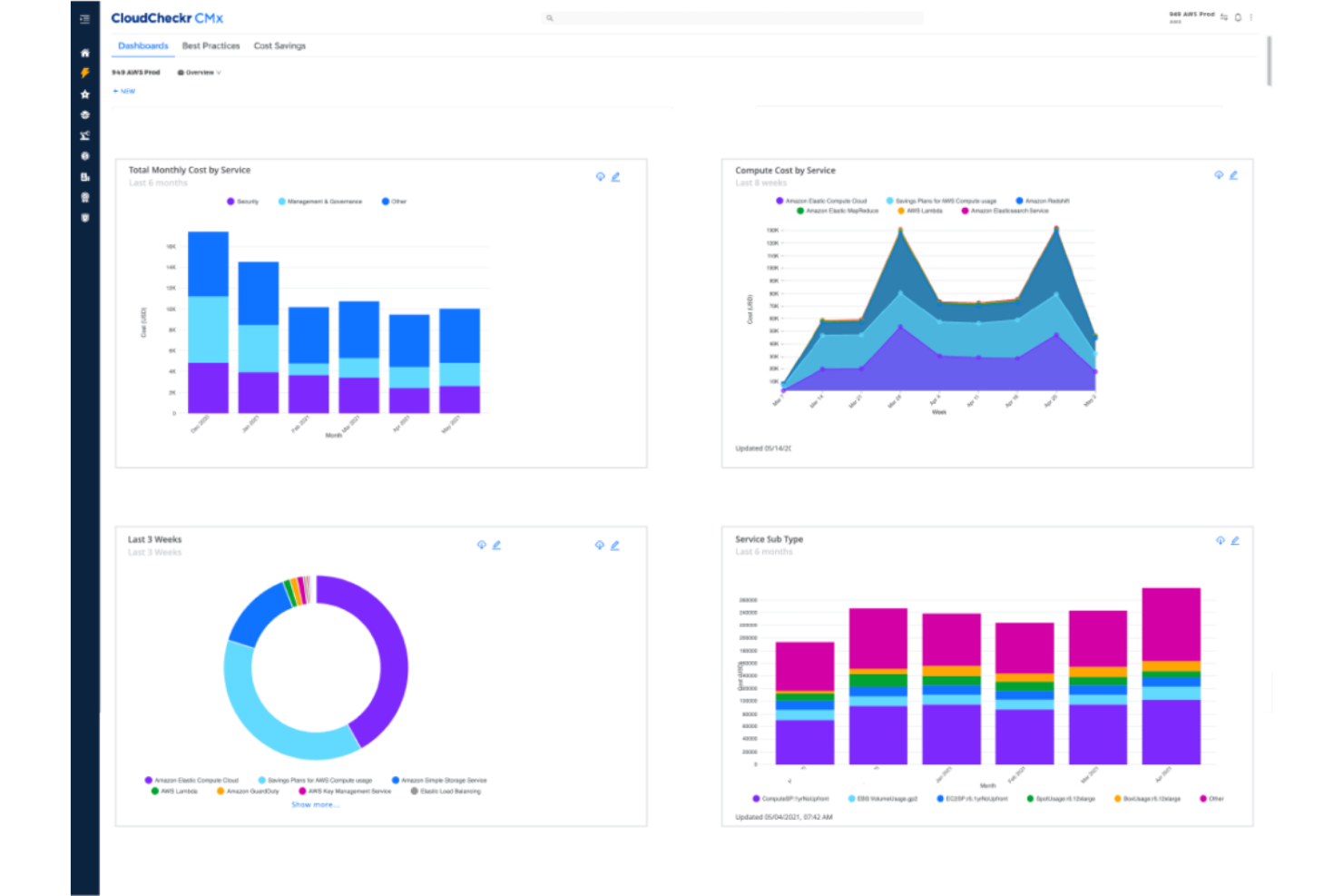 CloudCheckr screenshot - Les 10 meilleurs outils de gestion du cloud de 2026