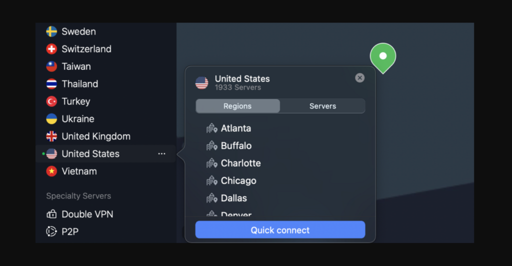 NordLayer screenshot - Guide 2026 des 10 meilleurs VPN pour entreprises