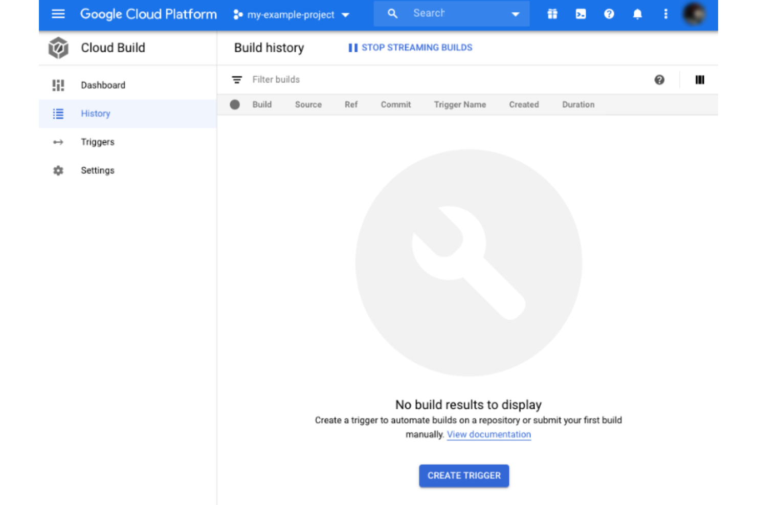 Google Cloud Build screenshot - 10 Beste Build-Automatisierungssoftware im Jahr 2026 getestet