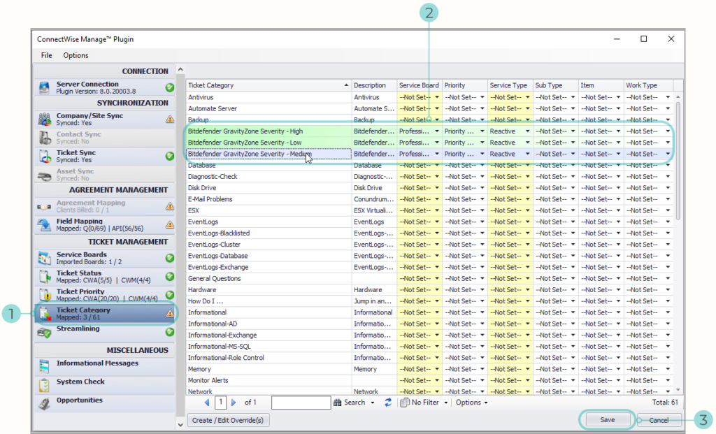 ConnectWise Endpoint Detection and Response (EDR) screenshot - 10 meilleurs outils EDR examinés en 2026