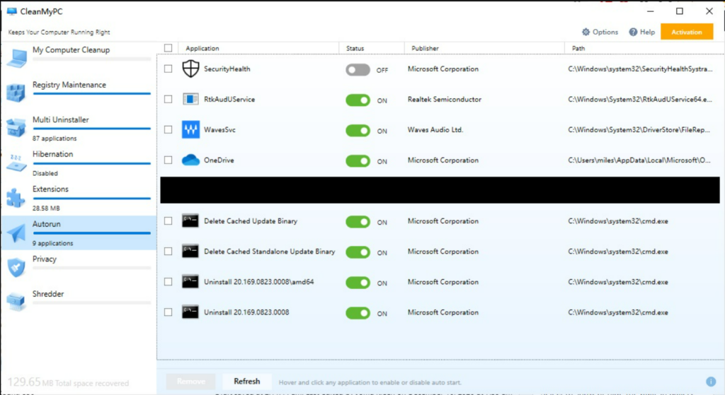 CleanMyPC screenshot - Gagnez de la place : Les 10 meilleurs logiciels de nettoyage de disque de 2026