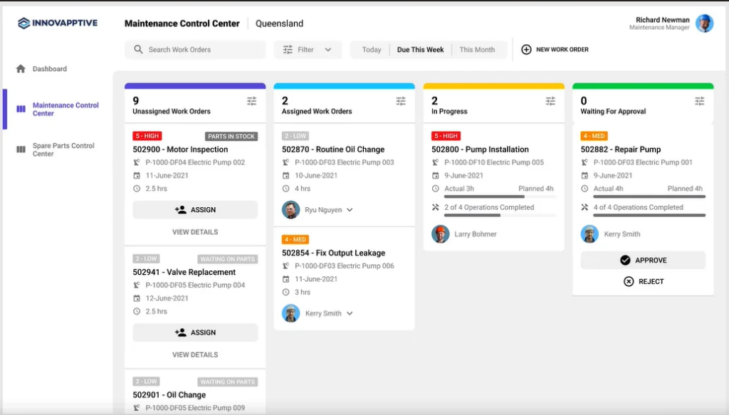 Innovapptive screenshot - 10 Meilleures Plateformes de Travailleurs Connectés pour les Équipes en 2026