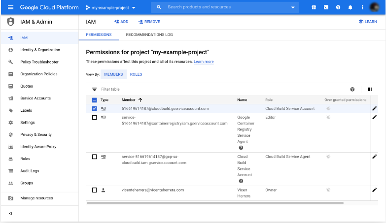 Google Cloud Build screenshot - 10 meilleurs logiciels d’orchestration de conteneurs examinés en 2026