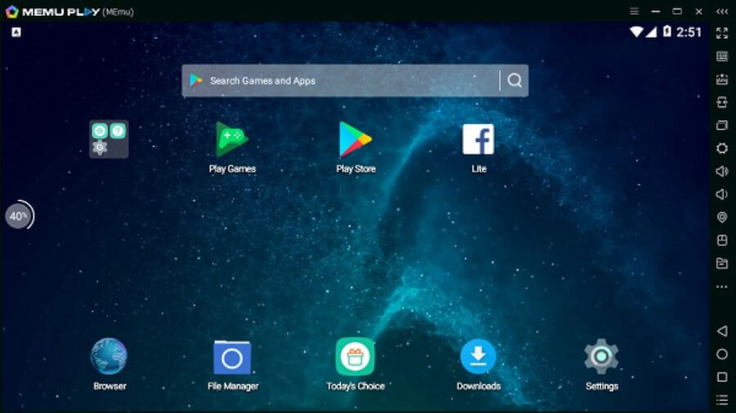 MEmu screenshot - 10 Beste Android-Emulatoren im Test 2026