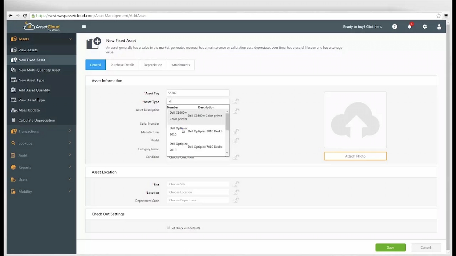AssetCloud screenshot - 20 Meilleurs Logiciels de Gestion d’Actifs pour les Équipes Informatiques en 2026
