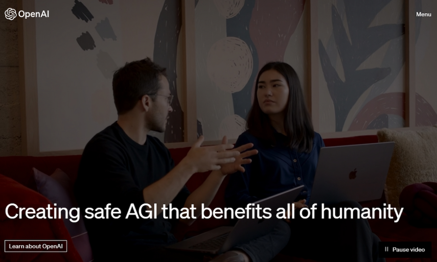 OpenAI screenshot - Die 15 besten Plattformen für künstliche Intelligenz 2026