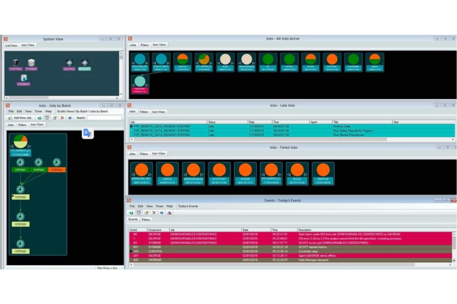Vinzant Software Global ECS screenshot - Leitfaden zu den 1 besten Workload-Automatisierungssoftwares im Jahr 2026