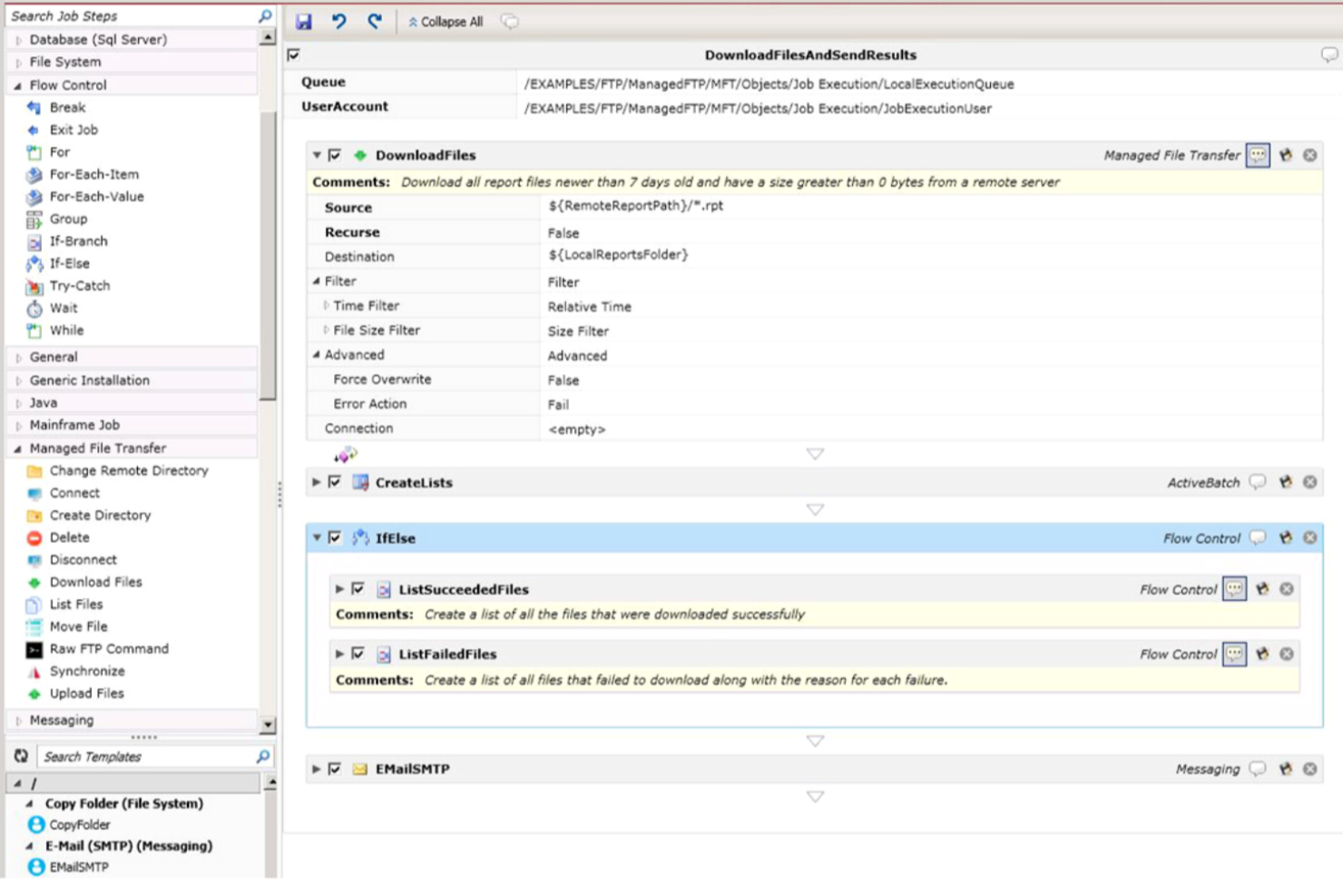 ActiveBatch screenshot - 10 meilleurs logiciels d’automatisation des processus informatiques examinés en 2026