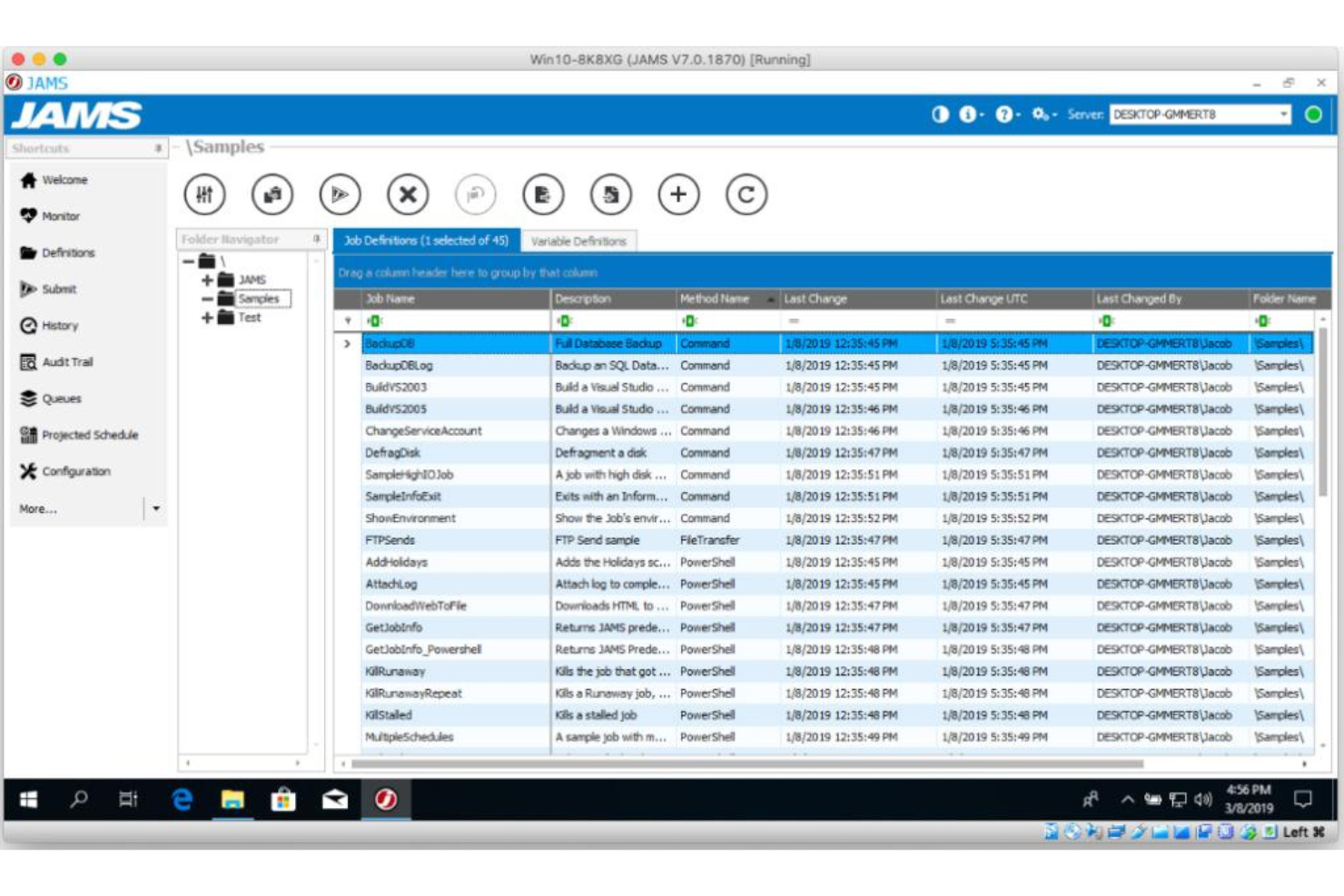 JAMS screenshot - Leitfaden zu den 1 besten Workload-Automatisierungssoftwares im Jahr 2026