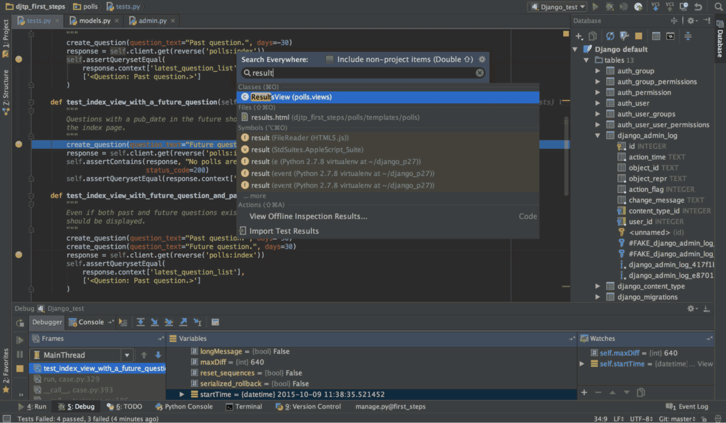 PyCharm screenshot - 15 meilleurs outils de développement logiciel passés en revue pour 2026