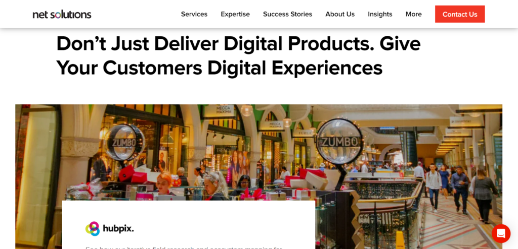 Net Solutions screenshot - 10 Meilleures Plateformes de Développement d’Applications Cloud en 2026