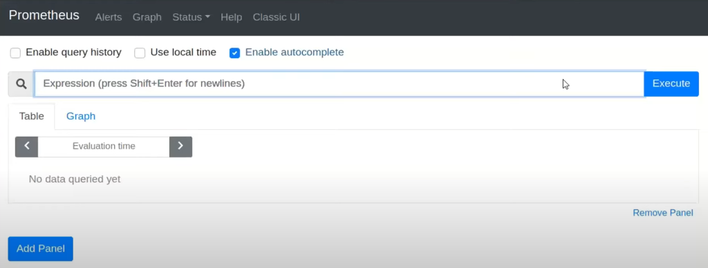 Prometheus screenshot - 12 Meilleurs Outils de Surveillance DevOps Passés en Revue pour 2026