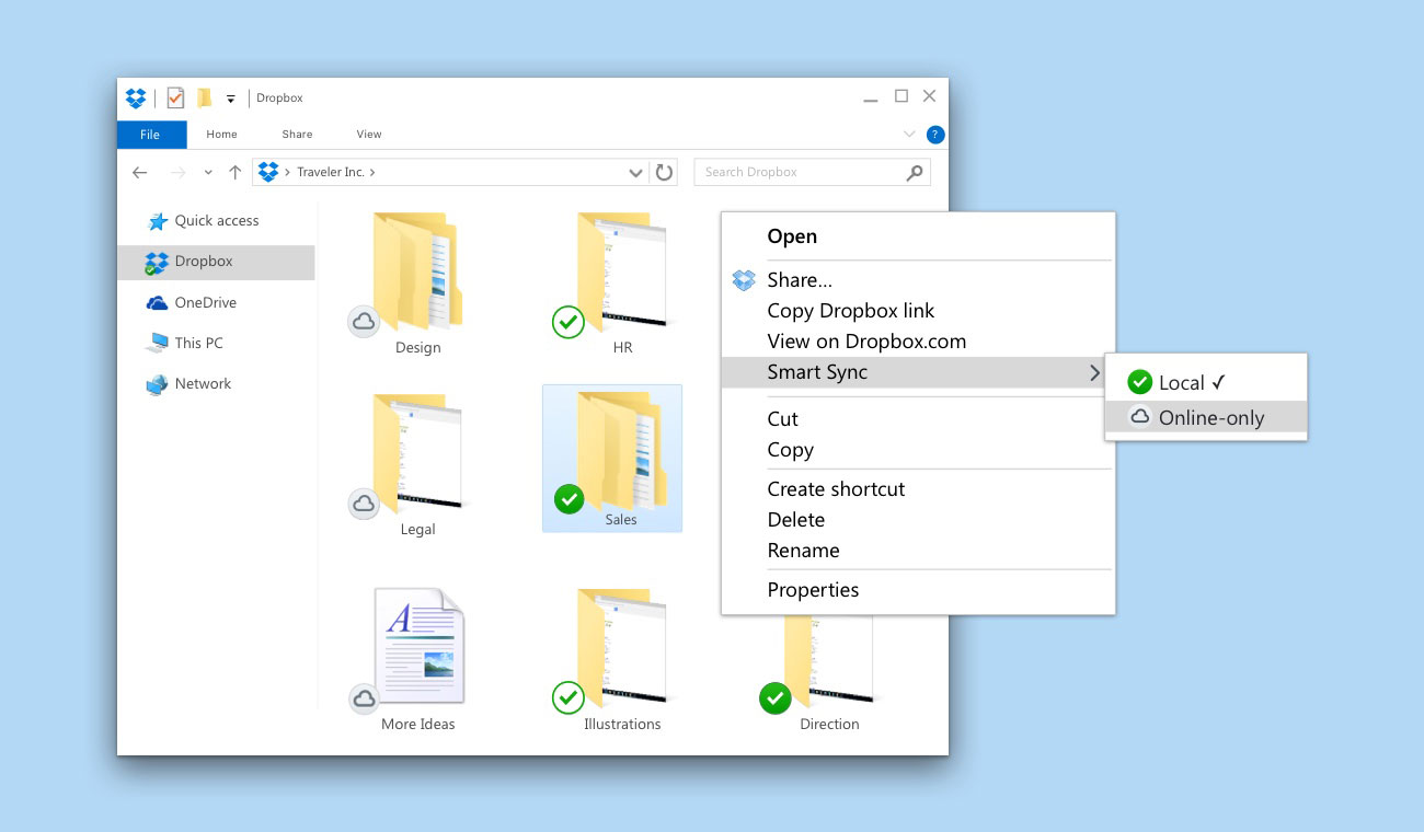 Dropbox screenshot - 15 Beste Dokumentationssoftware im Test für 2026