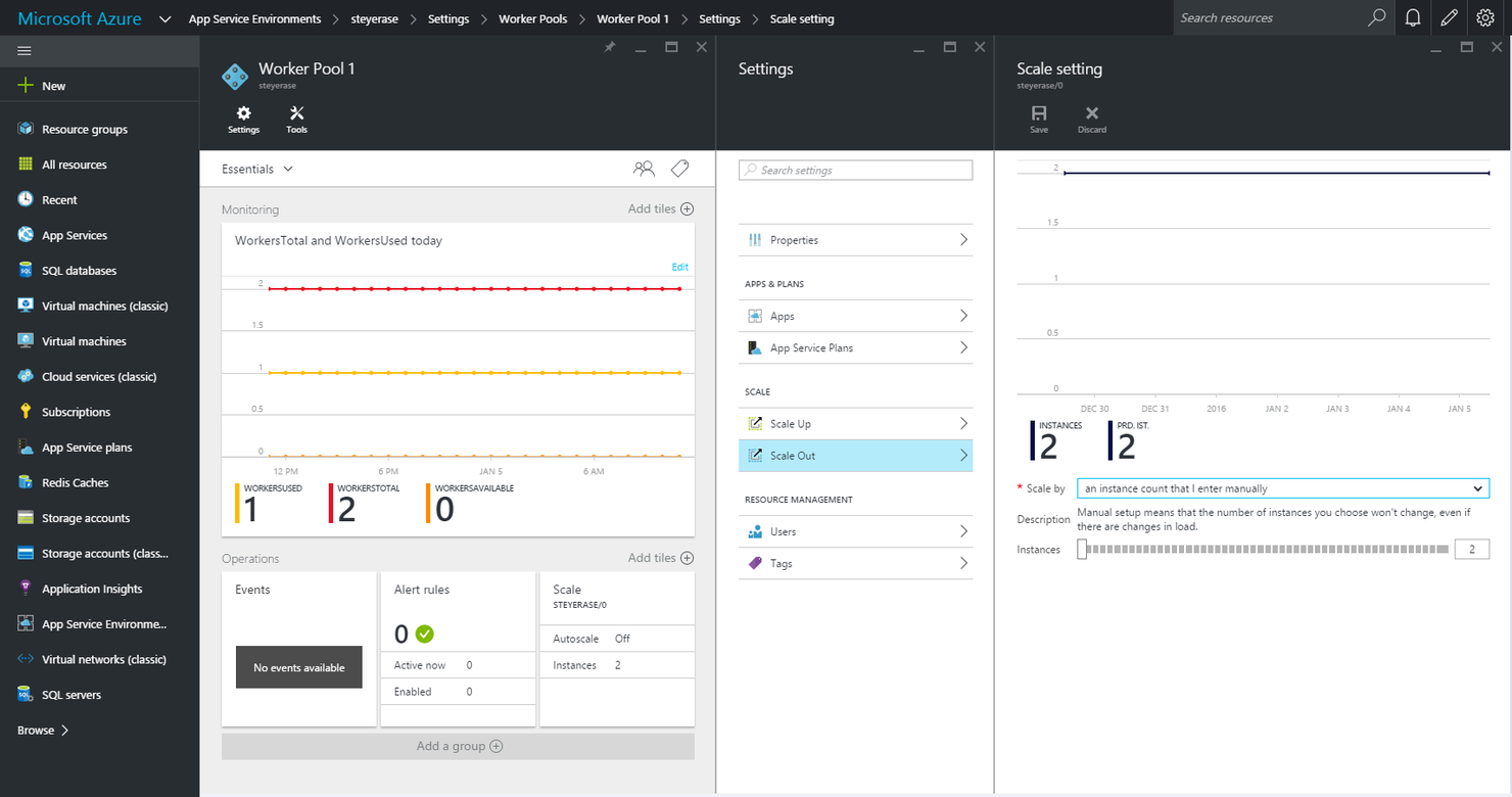 Azure App Service screenshot - 15 Meilleurs Logiciels de Développement d’Applications en 2026