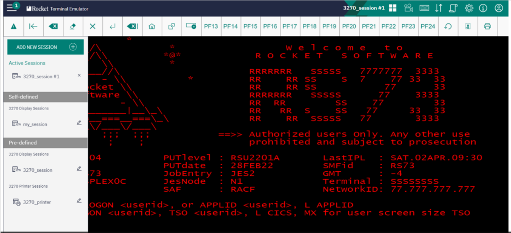 Rocket Terminal Emulator screenshot - 15 Beste Terminal-Emulatoren im Test 2026