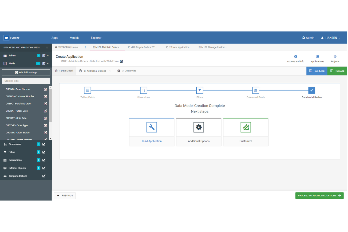 m-Power screenshot - 1 meilleures plateformes low-code pour créer des applications en 2026