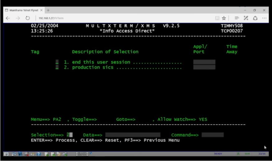 Flynet Viewer TE (Terminal Emulation) screenshot - 15 Meilleurs Émulateurs de Terminal Passés en Revue en 2026