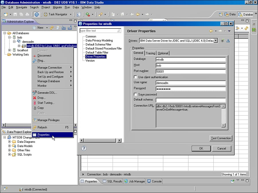 IBM Data Studio screenshot - 1 meilleurs outils de requête SQL examinés en 2026
