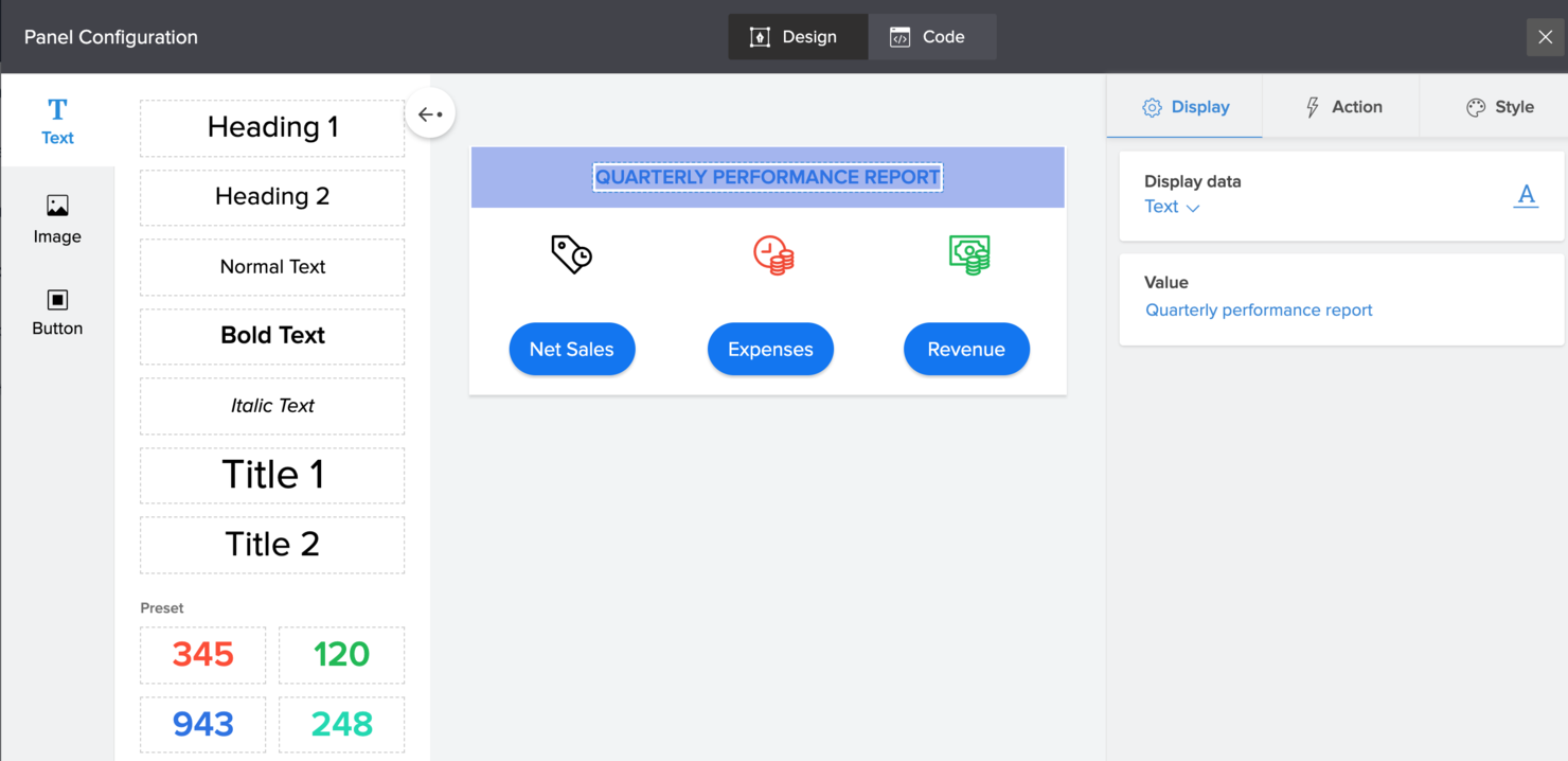 Zoho Creator screenshot - 1 meilleures plateformes low-code pour créer des applications en 2026