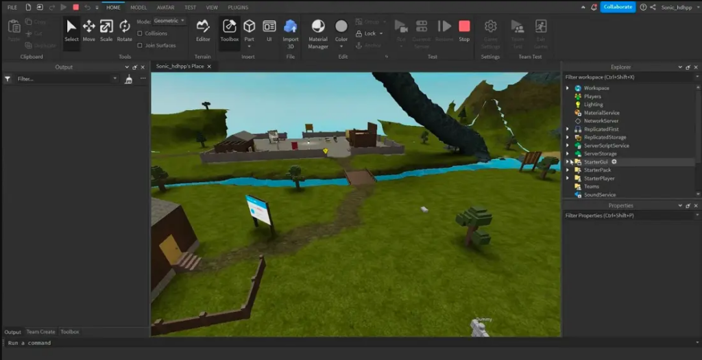 Roblox screenshot - 12 Meilleurs Logiciels de Développement de Jeux d’Entreprise en 2026