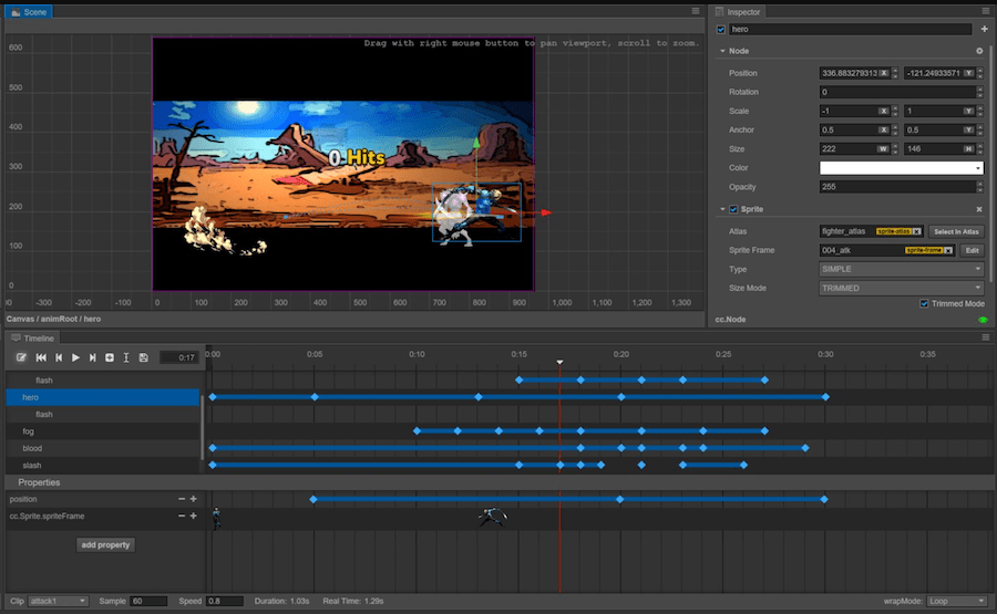 Cocos2d-x screenshot - 12 Beste Unternehmenssoftware für Spieleentwicklung im 2026