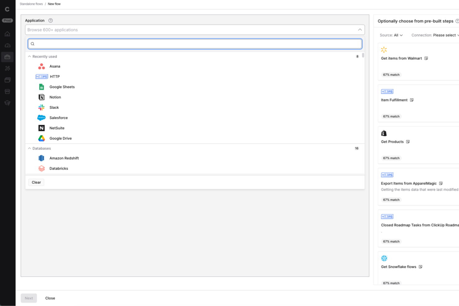 Celigo screenshot - 1 Beste SaaS-Integrationsplattformen im Test 2026