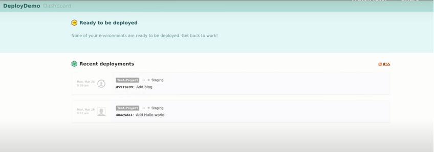 DeployBot screenshot - 12 meilleurs outils de livraison continue évalués pour 2026