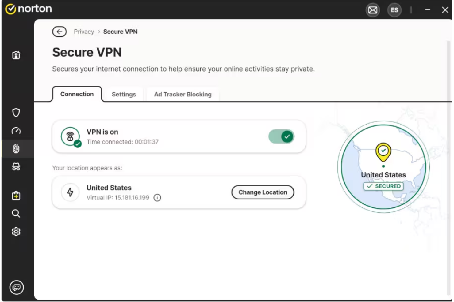 Norton screenshot - 20 Meilleurs Logiciels de Cybersécurité en 2026