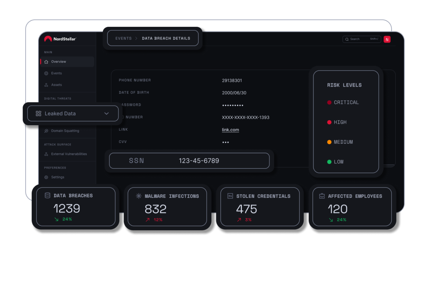 NordStellar screenshot - 20 Meilleurs Logiciels de Cybersécurité en 2026