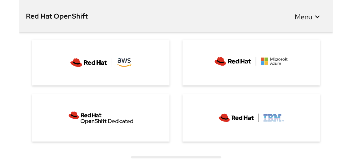 Red Hat OpenShift screenshot - 10 Beste Cloud-Entwicklungsplattformen im Test für 2026