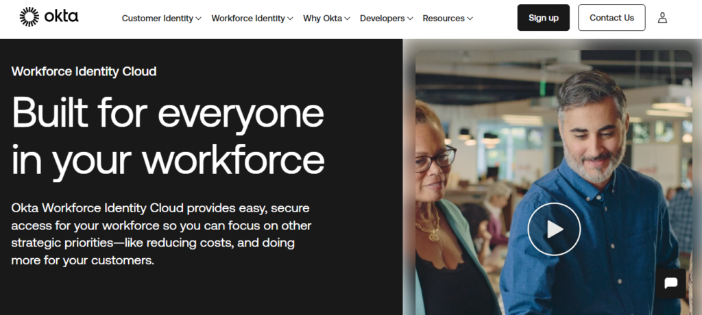 Okta Workforce Identity Cloud screenshot - 10 meilleurs services de répertoire cloud évalués pour 2026