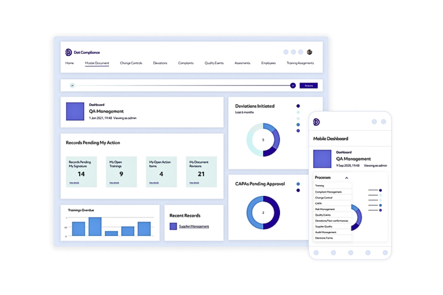 QMS Xpress screenshot - Die 10 besten Softwarelösungen für Qualitätsmanagement im Jahr 2026