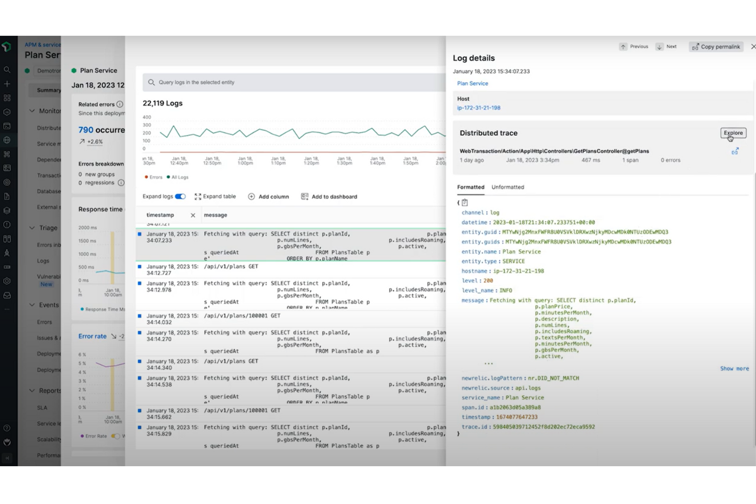New Relic screenshot - 10 beste Enterprise-Tools für Konfigurationsmanagement im Jahr 2026